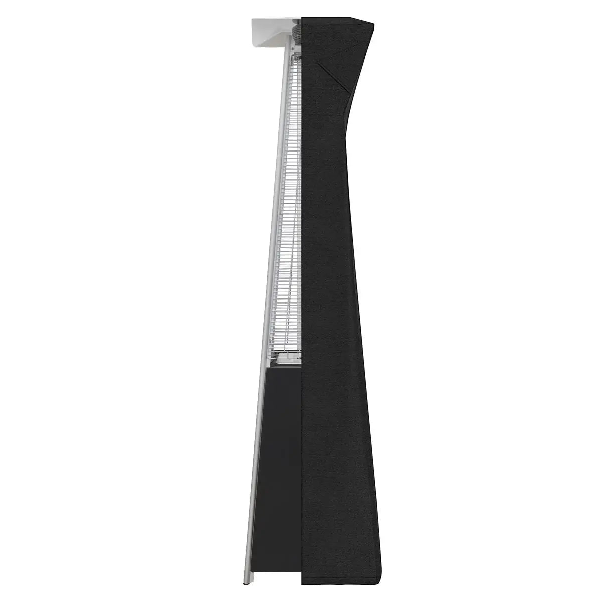 Dellonda Pyramid Gas Tower Patio Heater Water-Resistant Cover 2280 x 470mm, Black  White Rose Tools