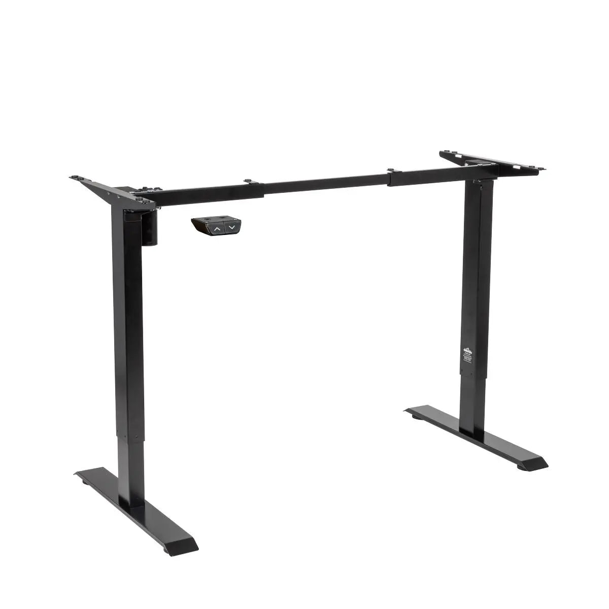Dellonda Single Motor Adjustable Desk Frame, 70kg Capacity, Black - DH17  White Rose Tools