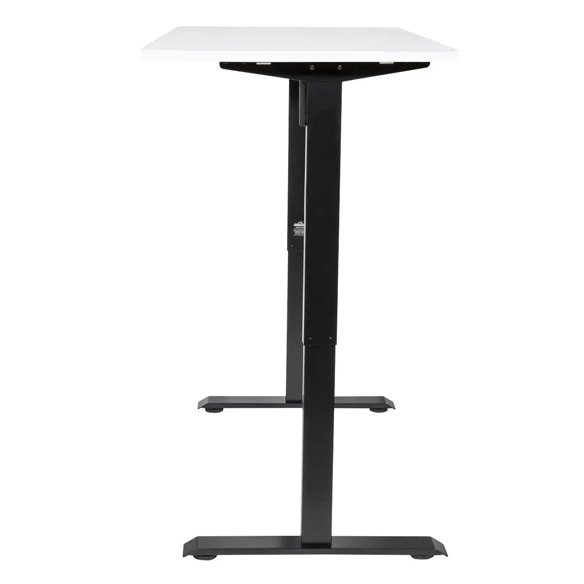 Dellonda White Electric Height Adjustable Standing Desk, Quiet, Home Office, 1400x700mm White Rose Tools