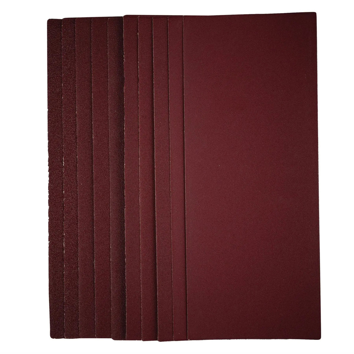 Draper 1/2 Sanding Sheets 115 x 280mm Assorted Grit (Pack of 10) 57373 White Rose Tools