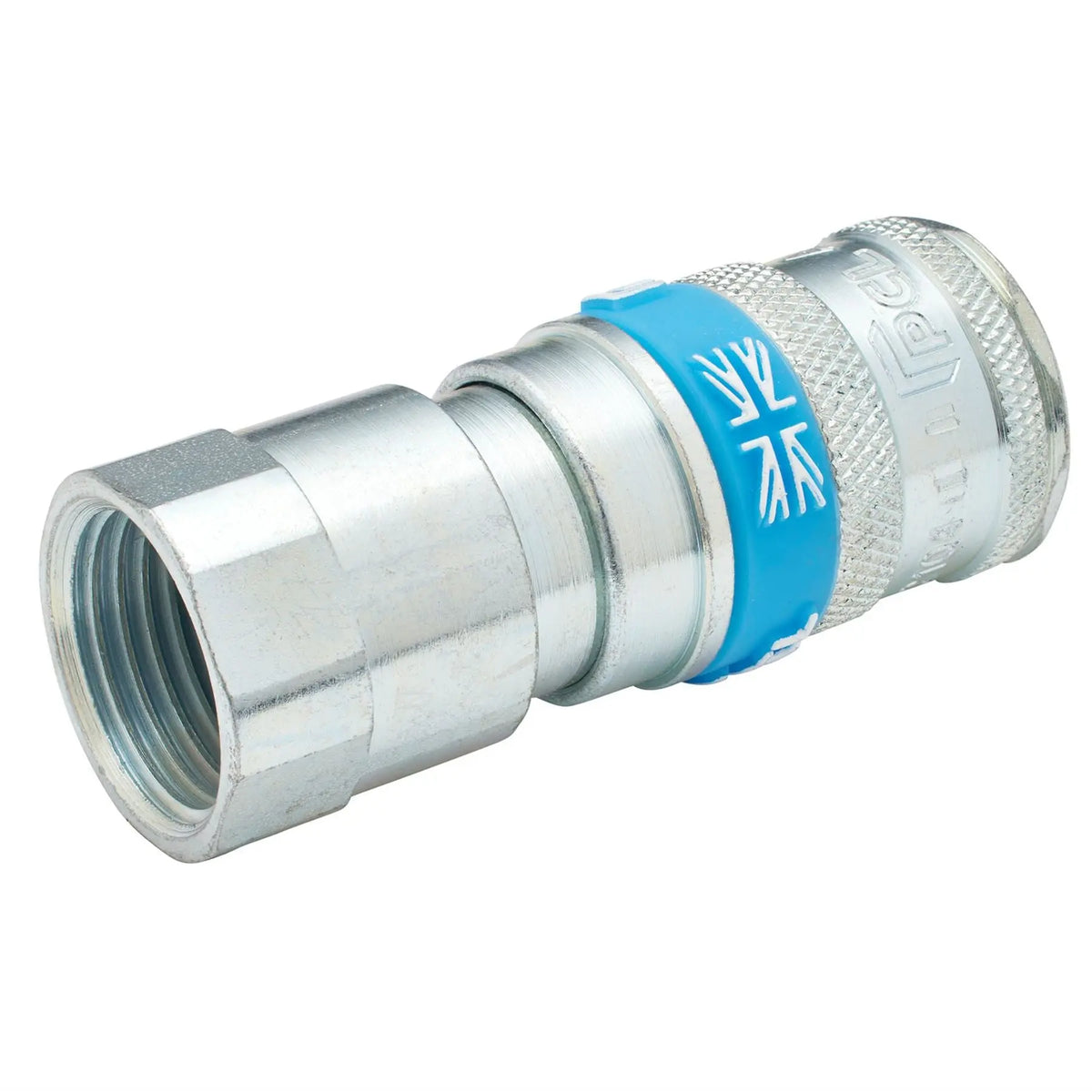 Draper 1/2" BSP Taper Female Thread Vertex Air Coupling 51407 White Rose Tools