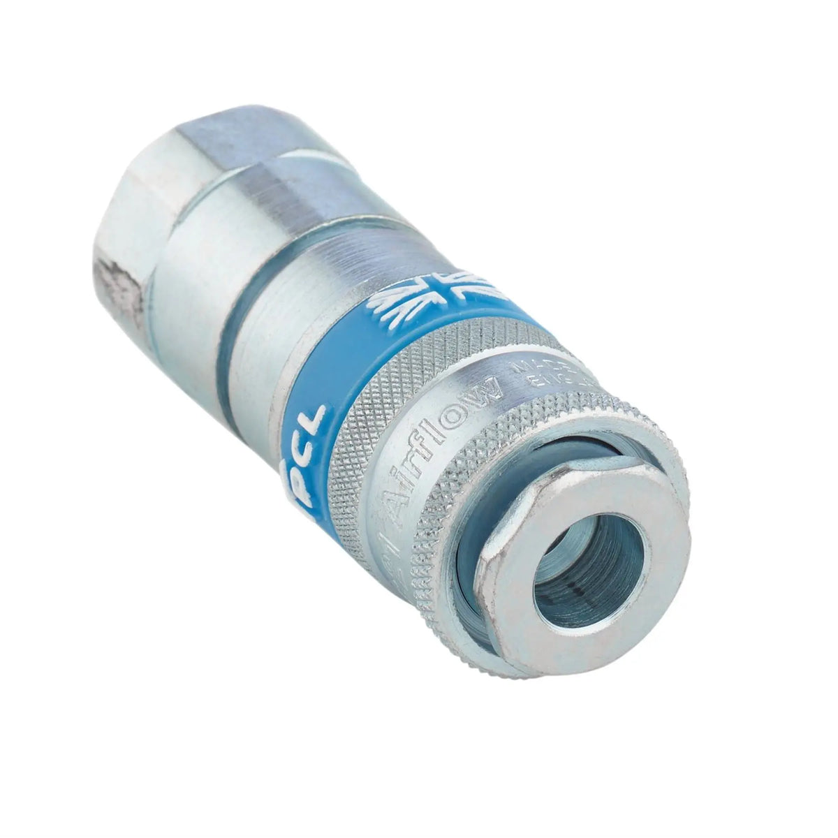 Draper 1/2" Female Thread PCL Parallel Airflow Coupling 37832 White Rose Tools