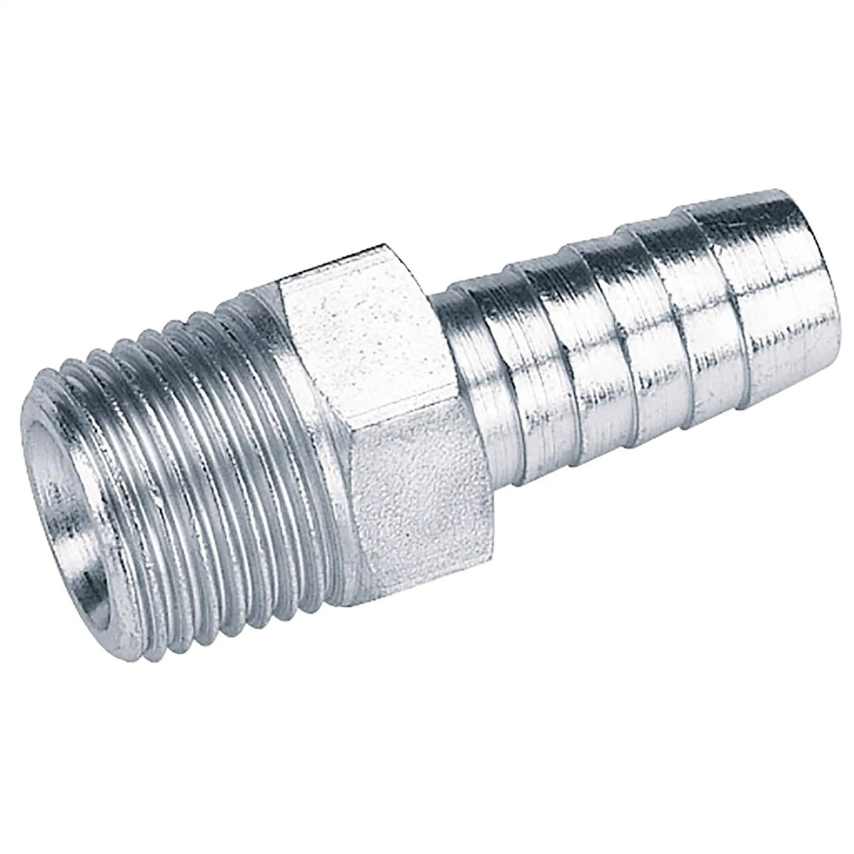 Draper 1/2" Taper x 1/2" Hose Connector (Pack of 3) 25864 White Rose Tools
