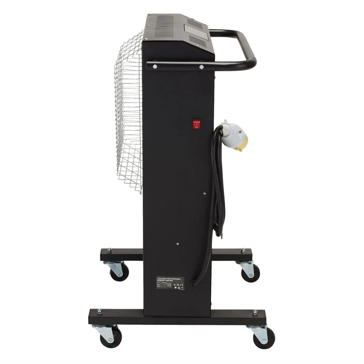 Draper 110V Infrared Cabinet Heater 2.4kW 8188 BTU 04746 White Rose Tools