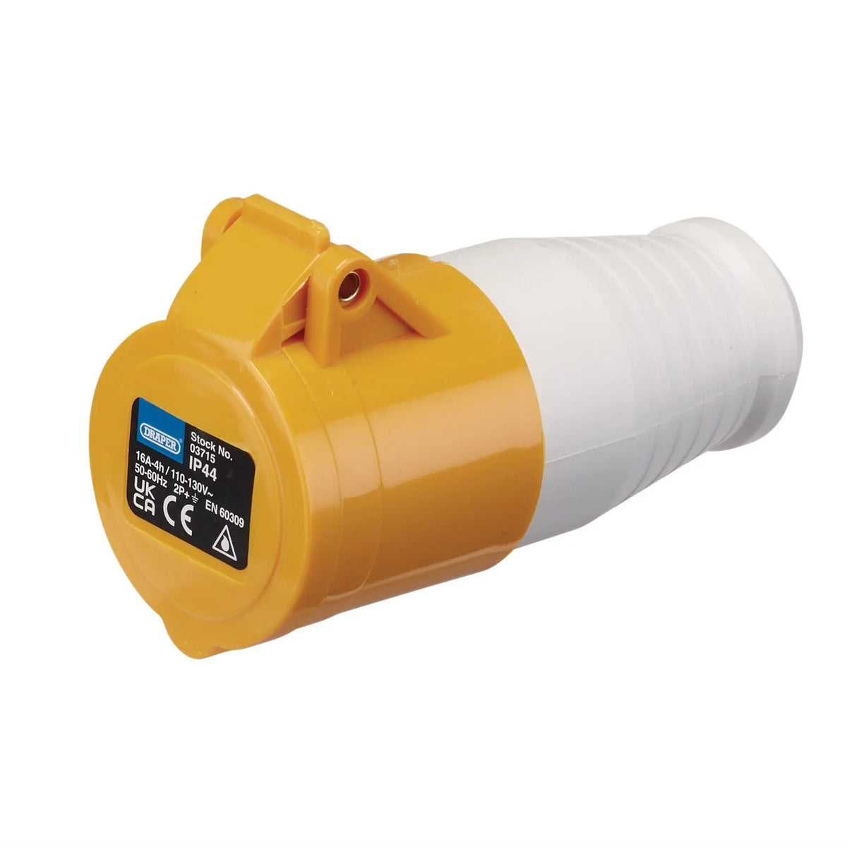 Draper 110V Site Socket 16A 03715 White Rose Tools