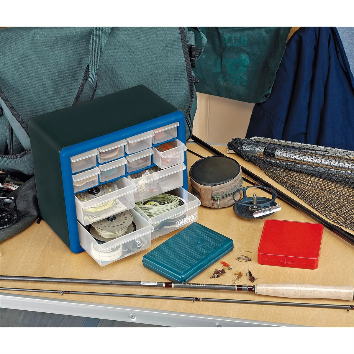 Draper 12 Drawer Organiser 12014 White Rose Tools