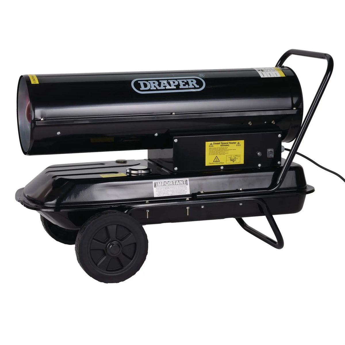 Draper 230V Diesel and Kerosene Space Heater 68250 BTU/20kW 04175 White Rose Tools