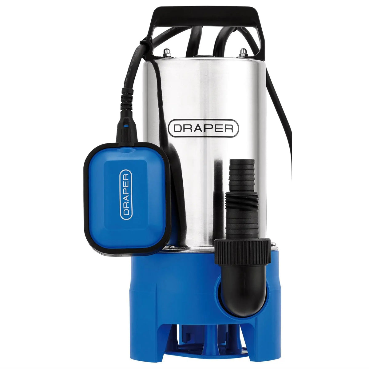 Draper 230V Dirty Water Pump with Float Switch 330L/min 1100W 27484 White Rose Tools