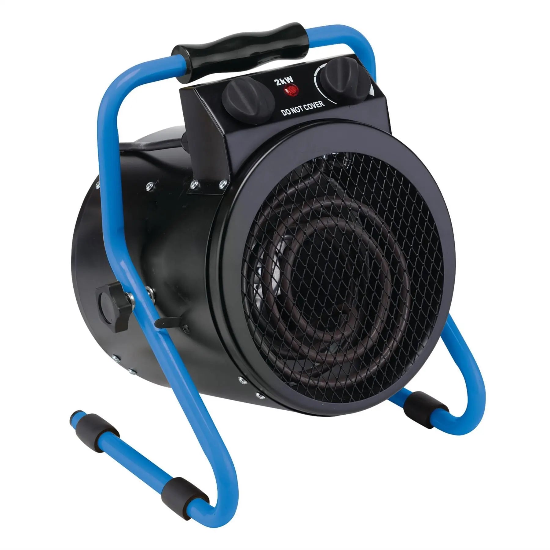 Draper 230V Electric Space Heater 2kW 6824 BTU 04742 White Rose Tools