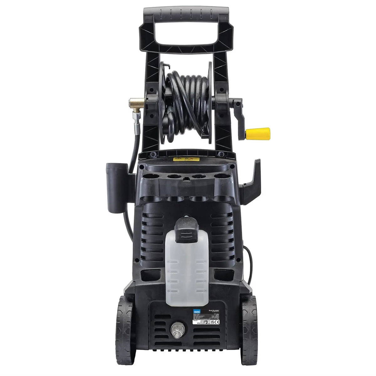 Draper 230V Pressure Washer 2200W 165Bar Yellow 03096 White Rose Tools