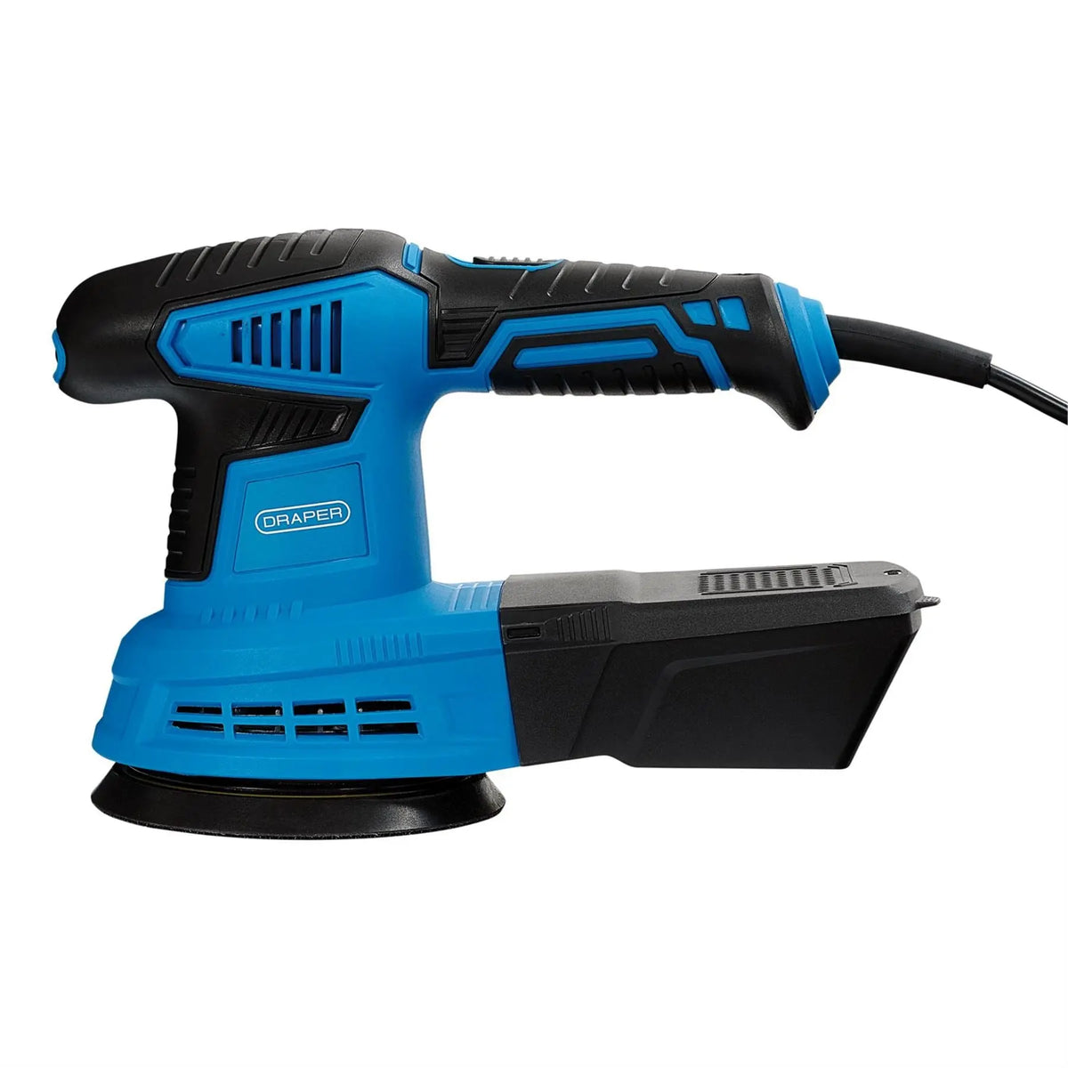 Draper 230V Random Orbit Sander 125mm 450W 92624 White Rose Tools