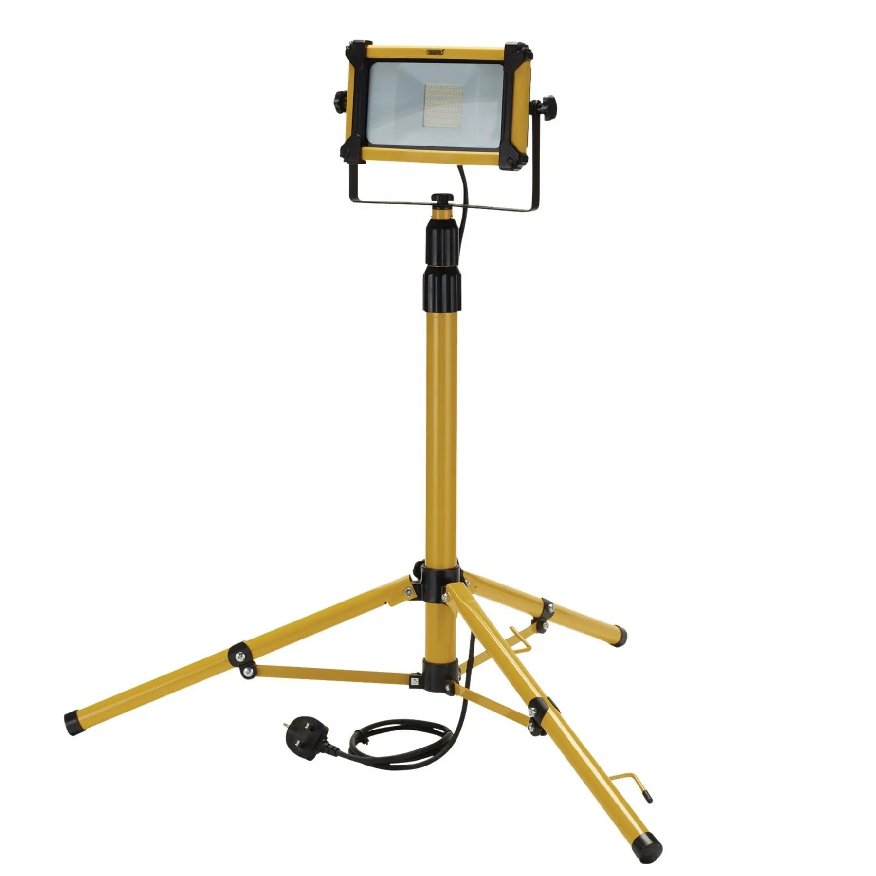 Draper 230V SMD LED Tripod Site Light 20W 2200 Lumens 03207 White Rose Tools