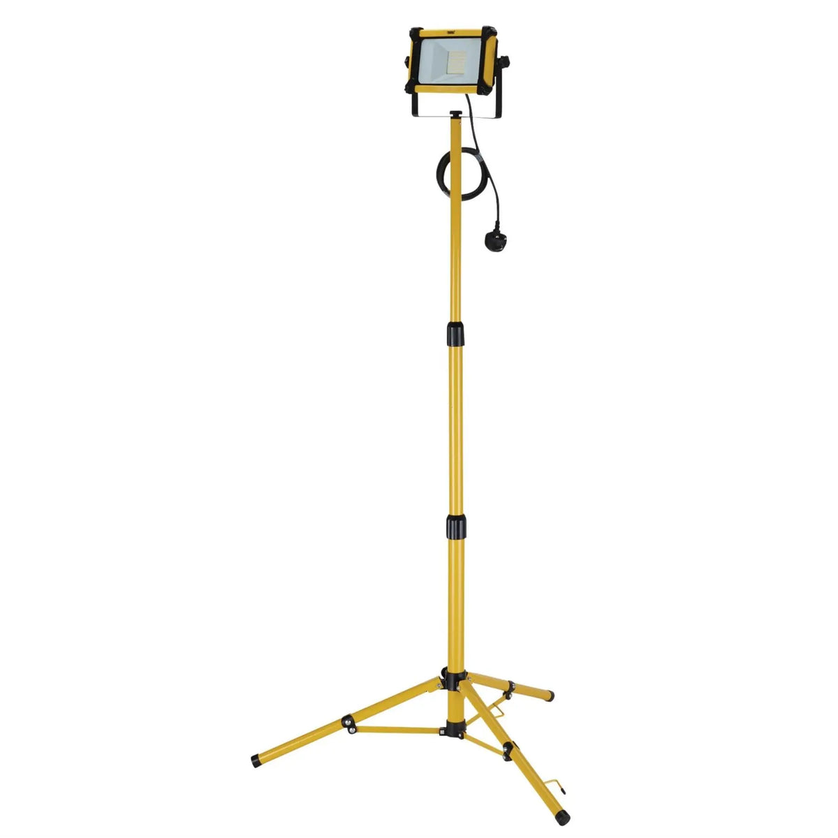Draper 230V SMD LED Tripod Site Light 20W 2200 Lumens 03207 White Rose Tools