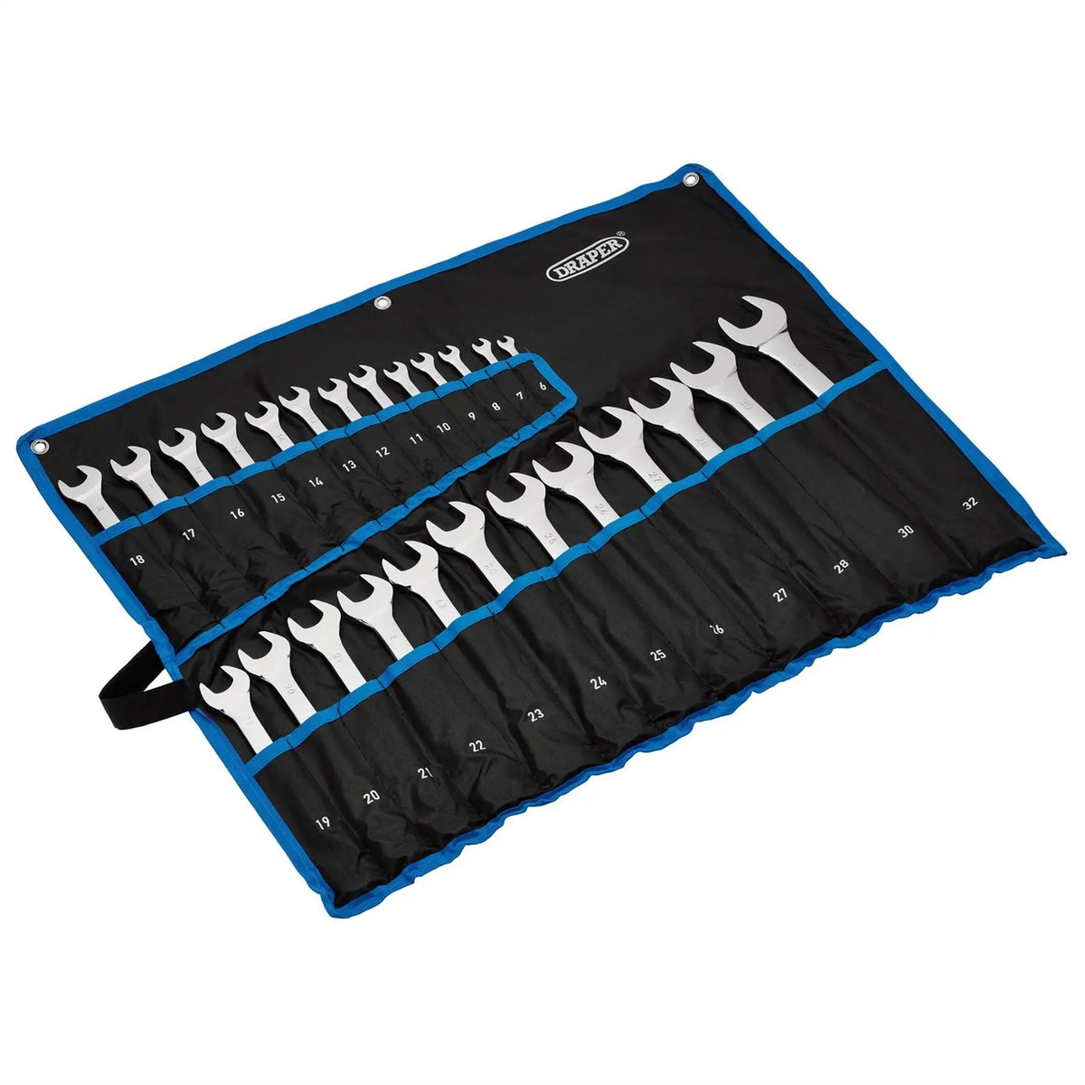 Draper 25PC COMB.SPAN.SET (6-32MM) 97918 White Rose Tools