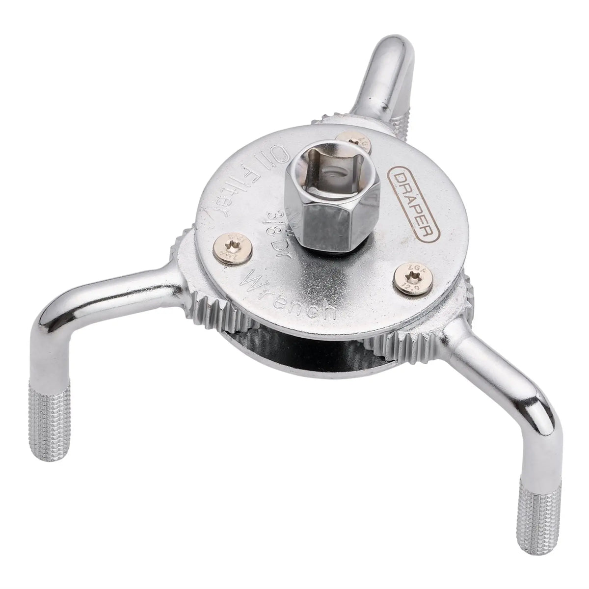 Draper 3-Leg Oil Filter Wrench 69-136mm 02749 White Rose Tools