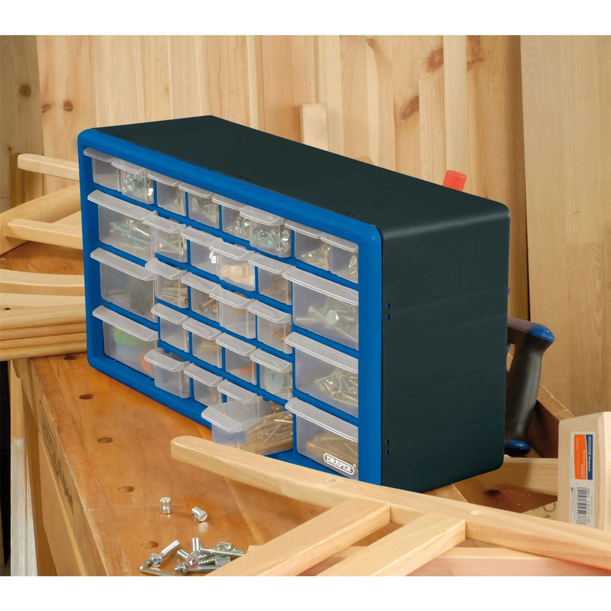 Draper 30 Drawer Organiser 12015 White Rose Tools