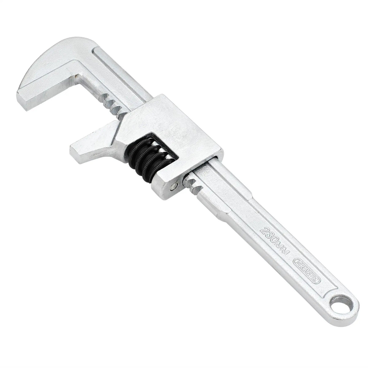 Draper Adjustable Auto Wrench 230mm 60mm 29907 White Rose Tools