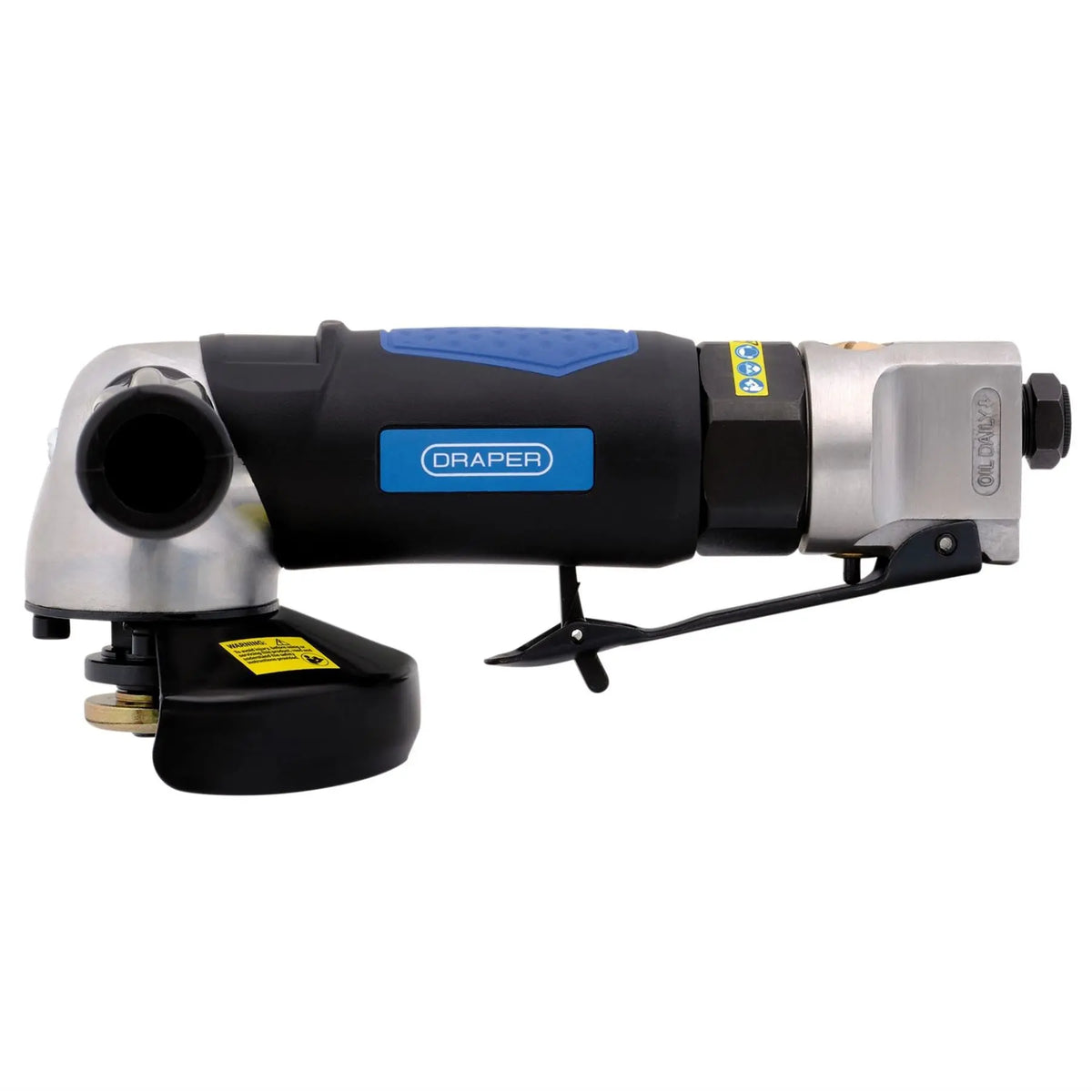 Draper Air Angle Grinder 100mm 83953 White Rose Tools