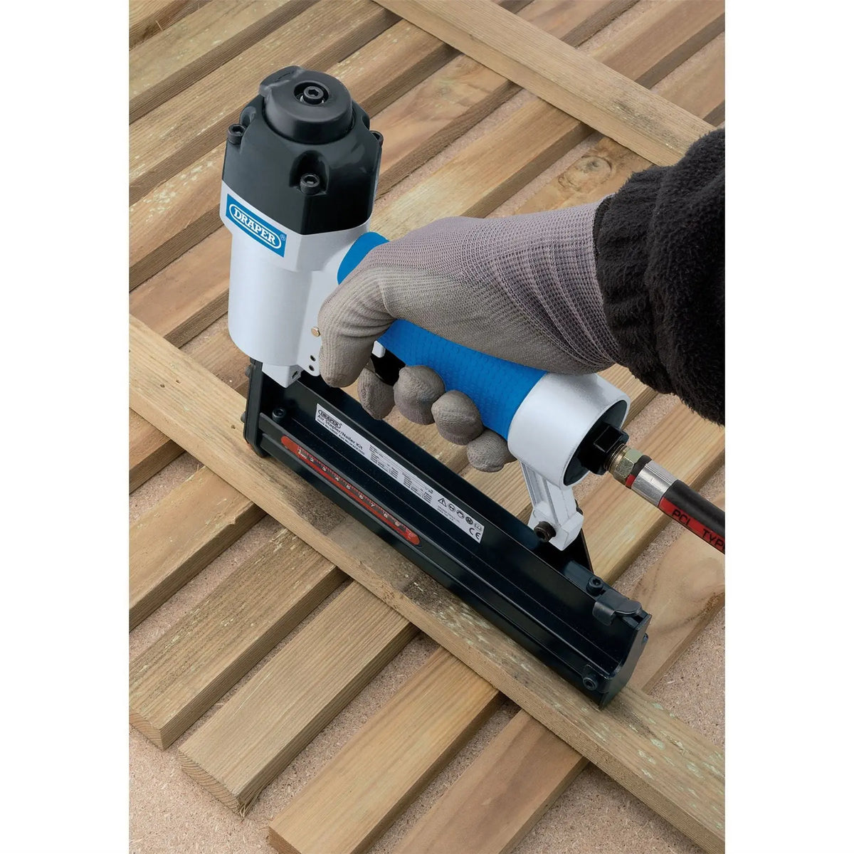 Draper Air Stapler/Nailer 14609 White Rose Tools