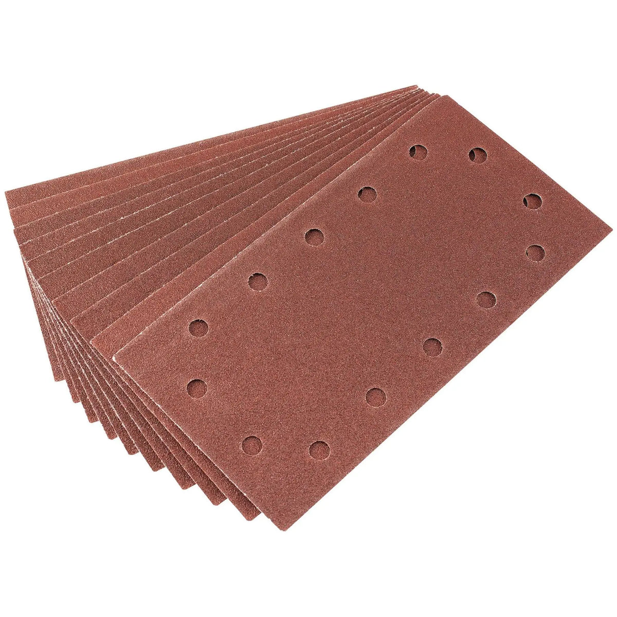 Draper Aluminium Oxide Sanding Sheets 115 x 227mm 80 Grit 92312 White Rose Tools