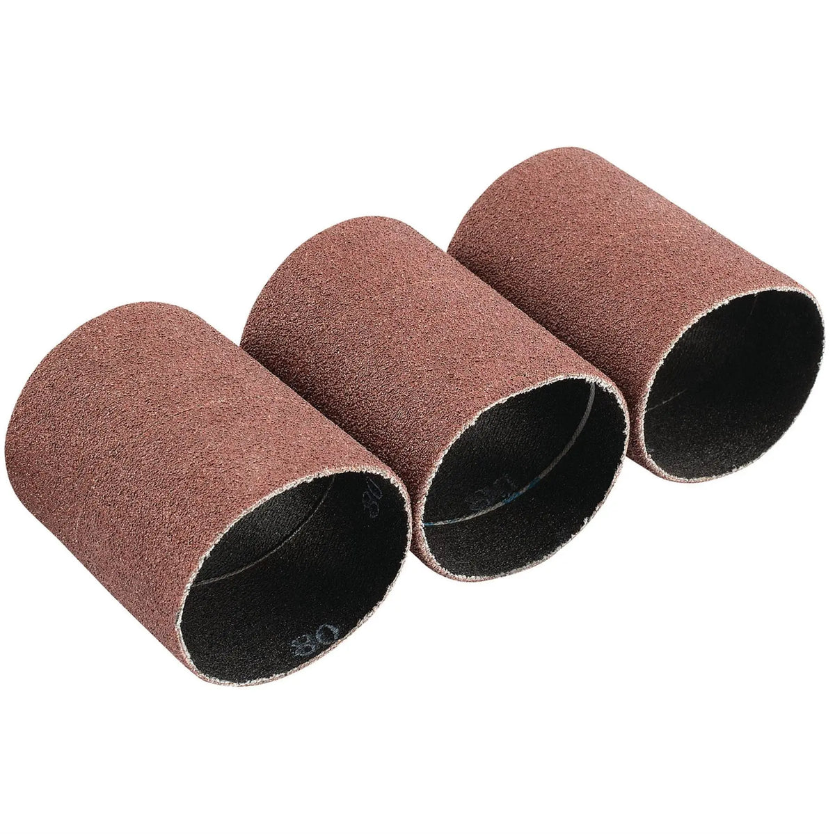 Draper Aluminium Oxide Sanding Sleeves 45 x 60mm 80 Grit (Pack of 3) 93353 White Rose Tools