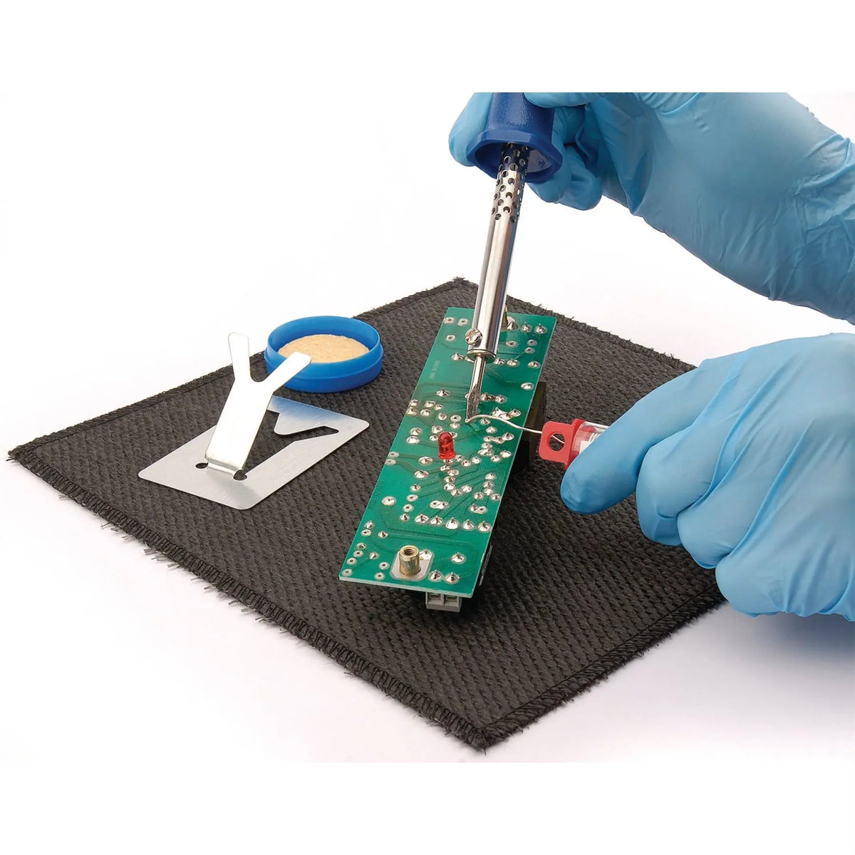 Draper Asbestos Free Soldering Mat 250 x 250mm 30309 White Rose Tools