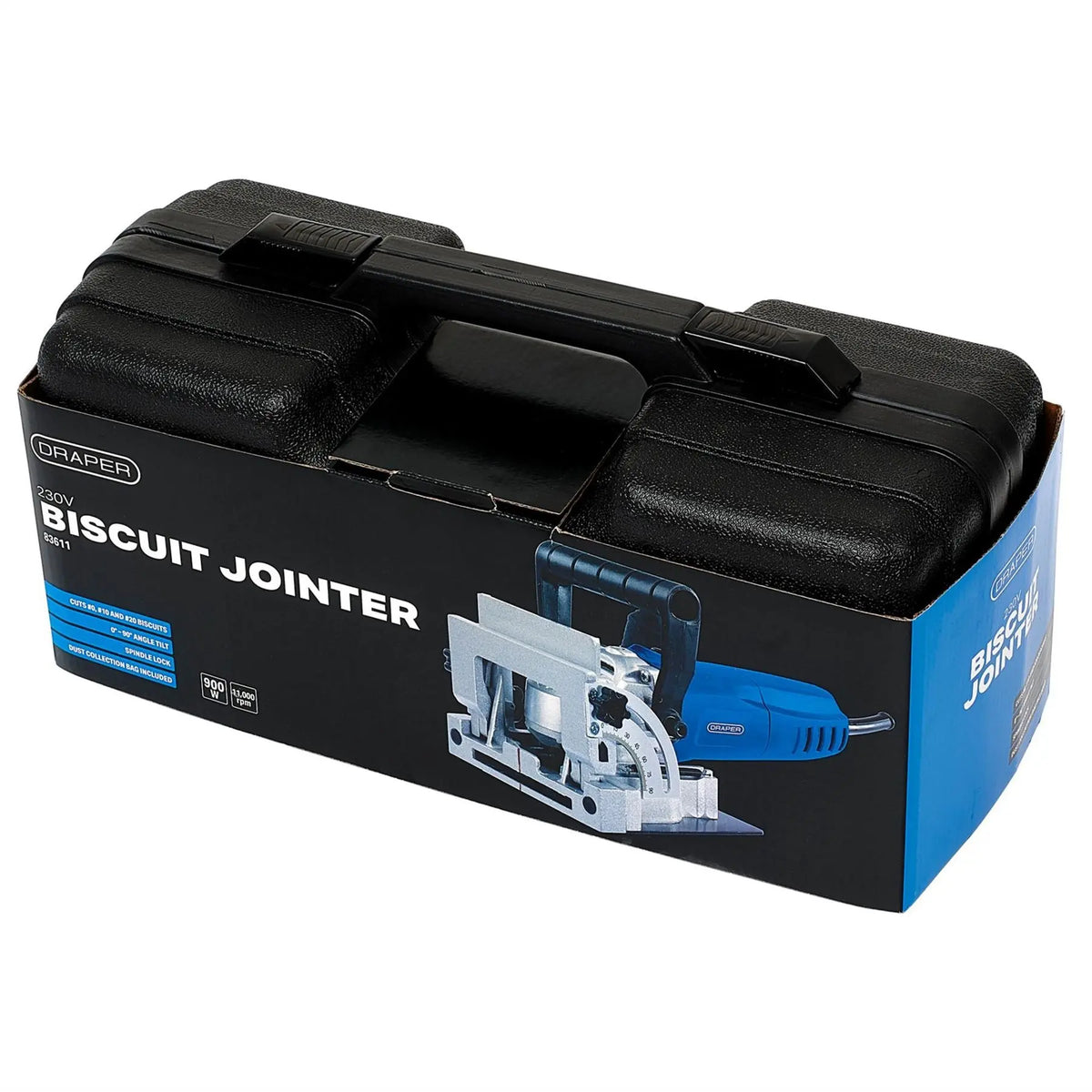 Draper Biscuit Jointer 900W 83611 White Rose Tools