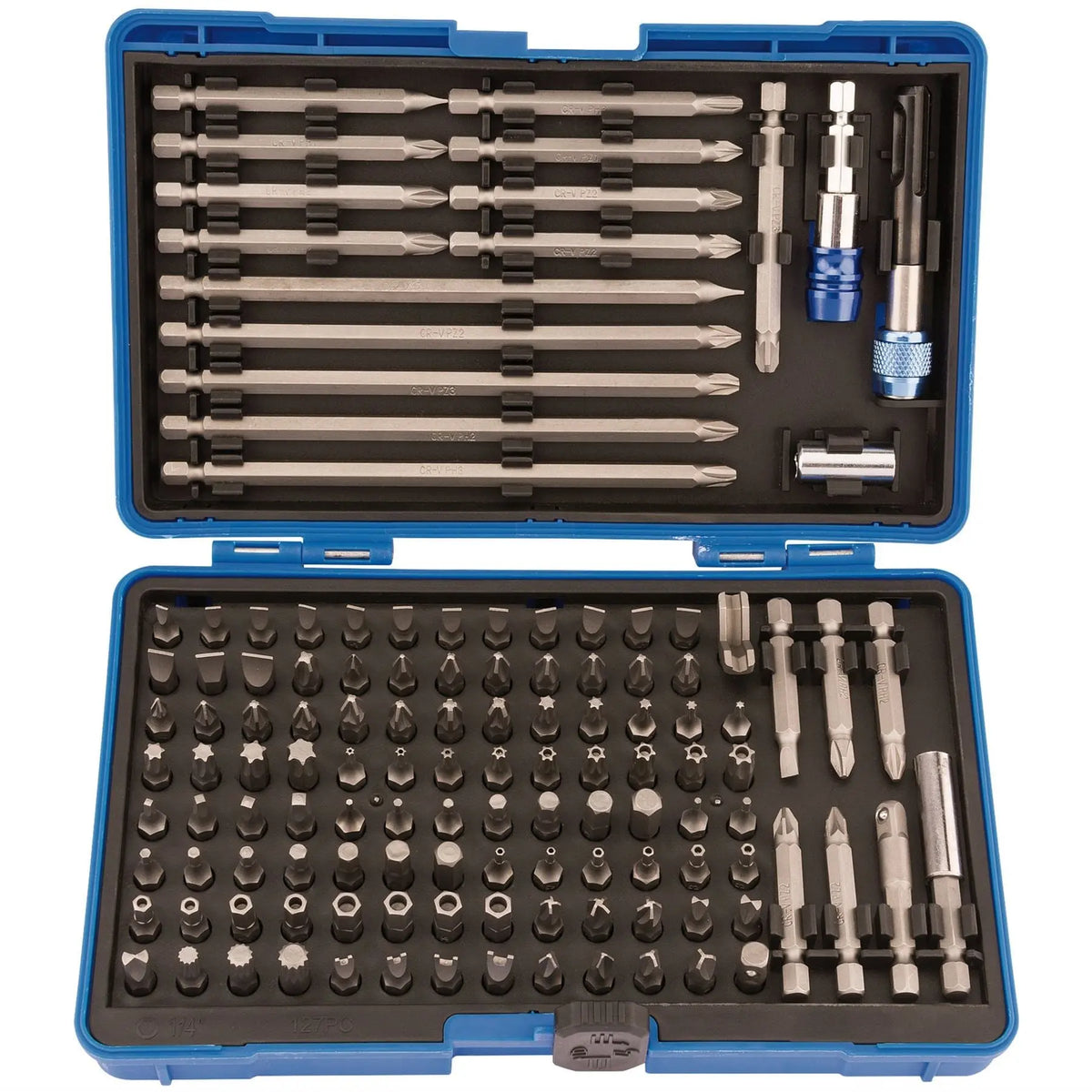 Draper Bit Holder Set (127 Piece) 82398 White Rose Tools