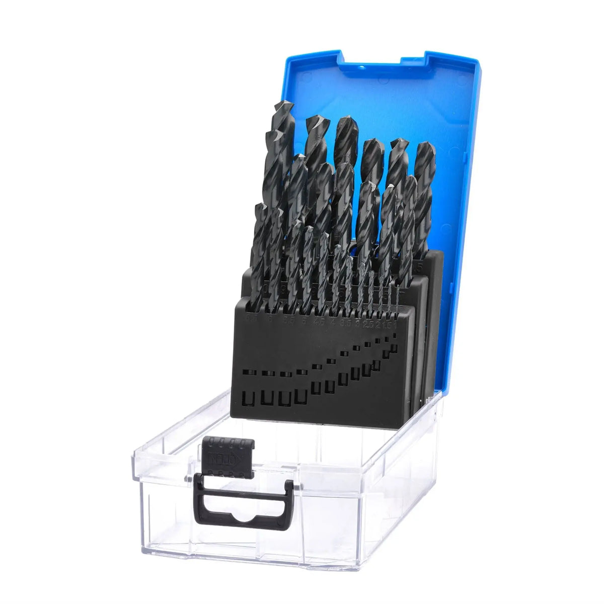 Draper Black HSS Drill Bit Set (25 Piece) 08853 White Rose Tools