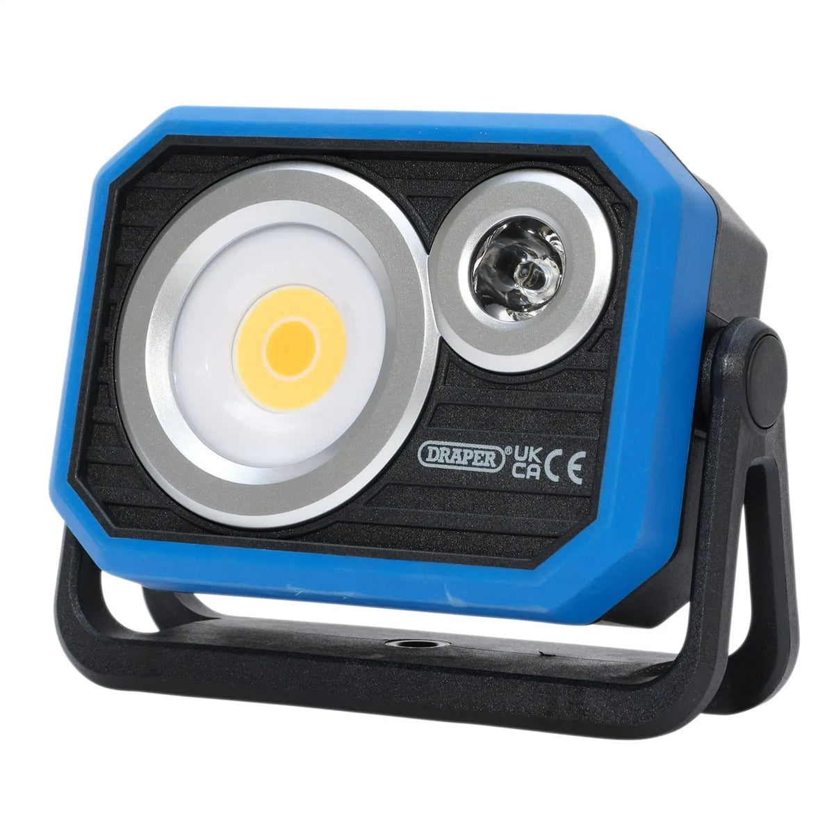 Draper COB XPG Rechargeable Work Light and Powerbank 10W 1000 Lumens USB-C Cable Supplied 23847 White Rose Tools