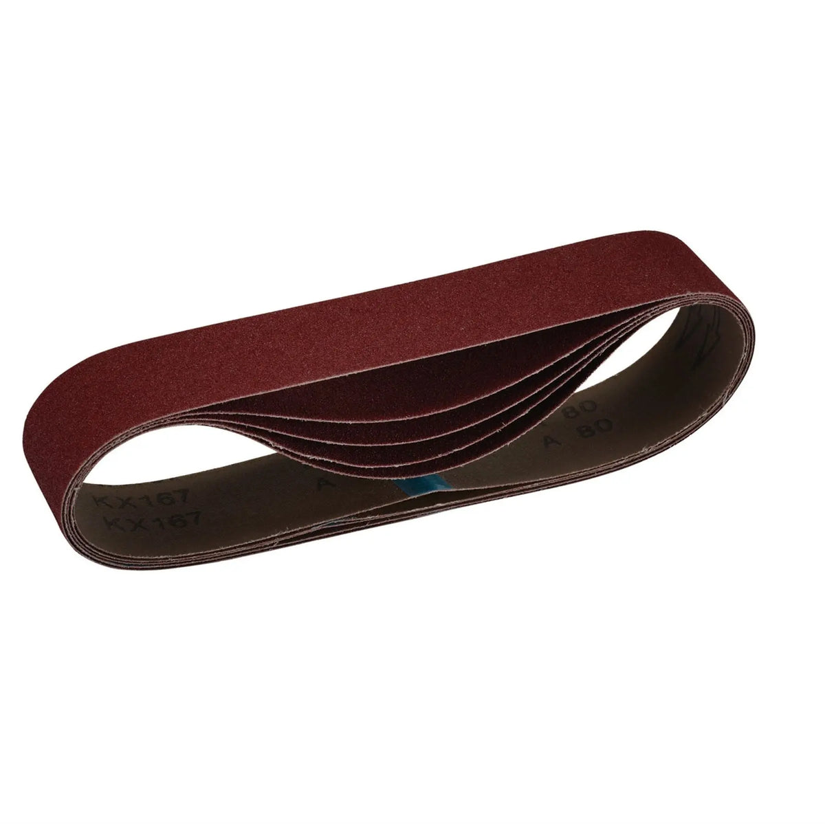 Draper Cloth Sanding Belt 50 x 686mm 80 Grit (Pack of 5) 09215 White Rose Tools