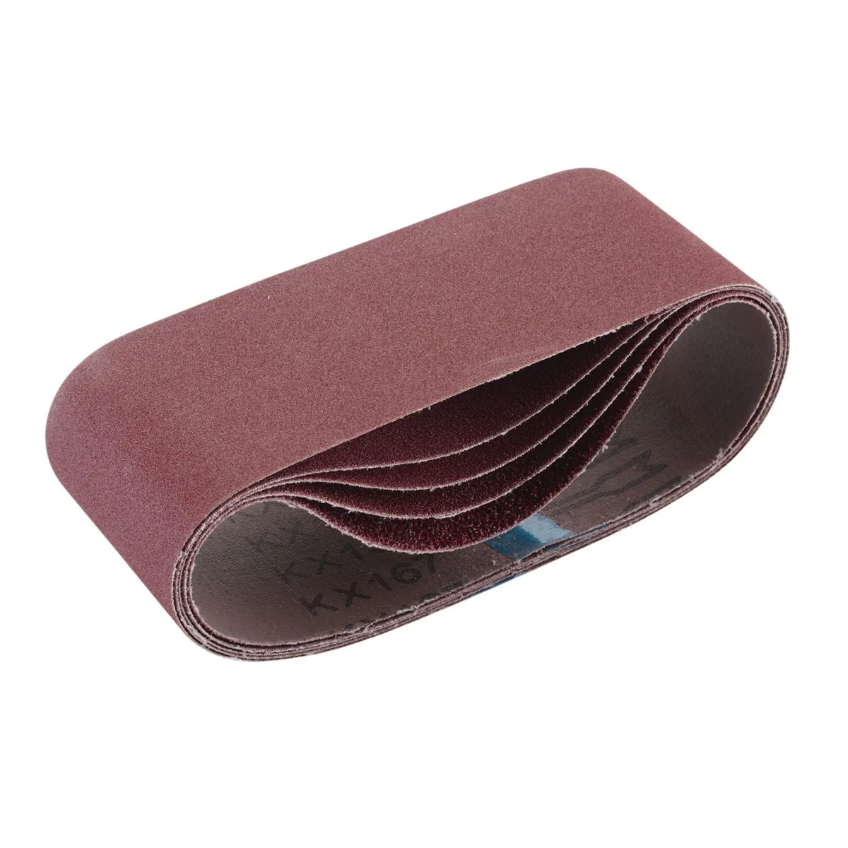Draper Cloth Sanding Belt 75 x 457mm Assorted Grit (Pack of 5) 09237 White Rose Tools