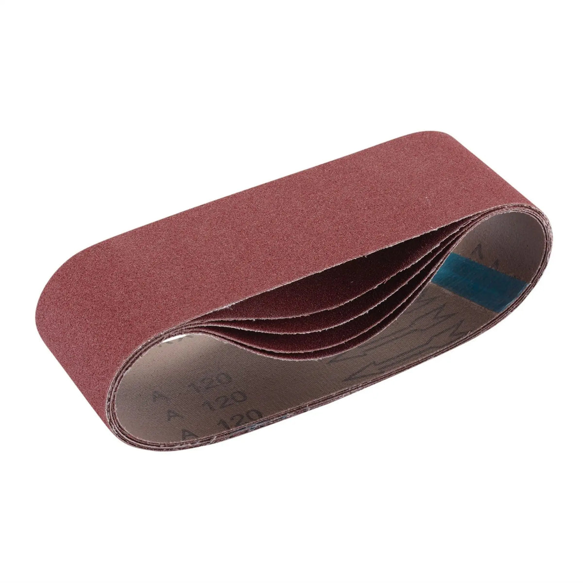 Draper Cloth Sanding Belt 75 x 533mm 120 Grit (Pack of 5) 09241 White Rose Tools