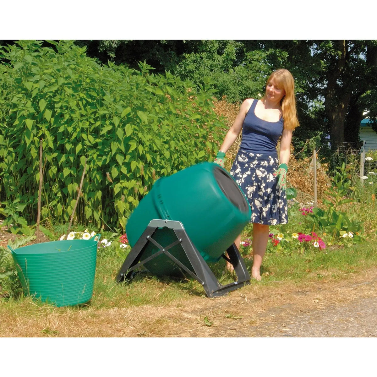 Draper Compost Tumbler 180L 07212 White Rose Tools