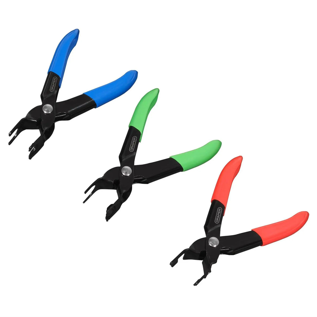 Draper Coolant and Fuel Pipe Pliers Set (3 Piece) 28625 White Rose Tools