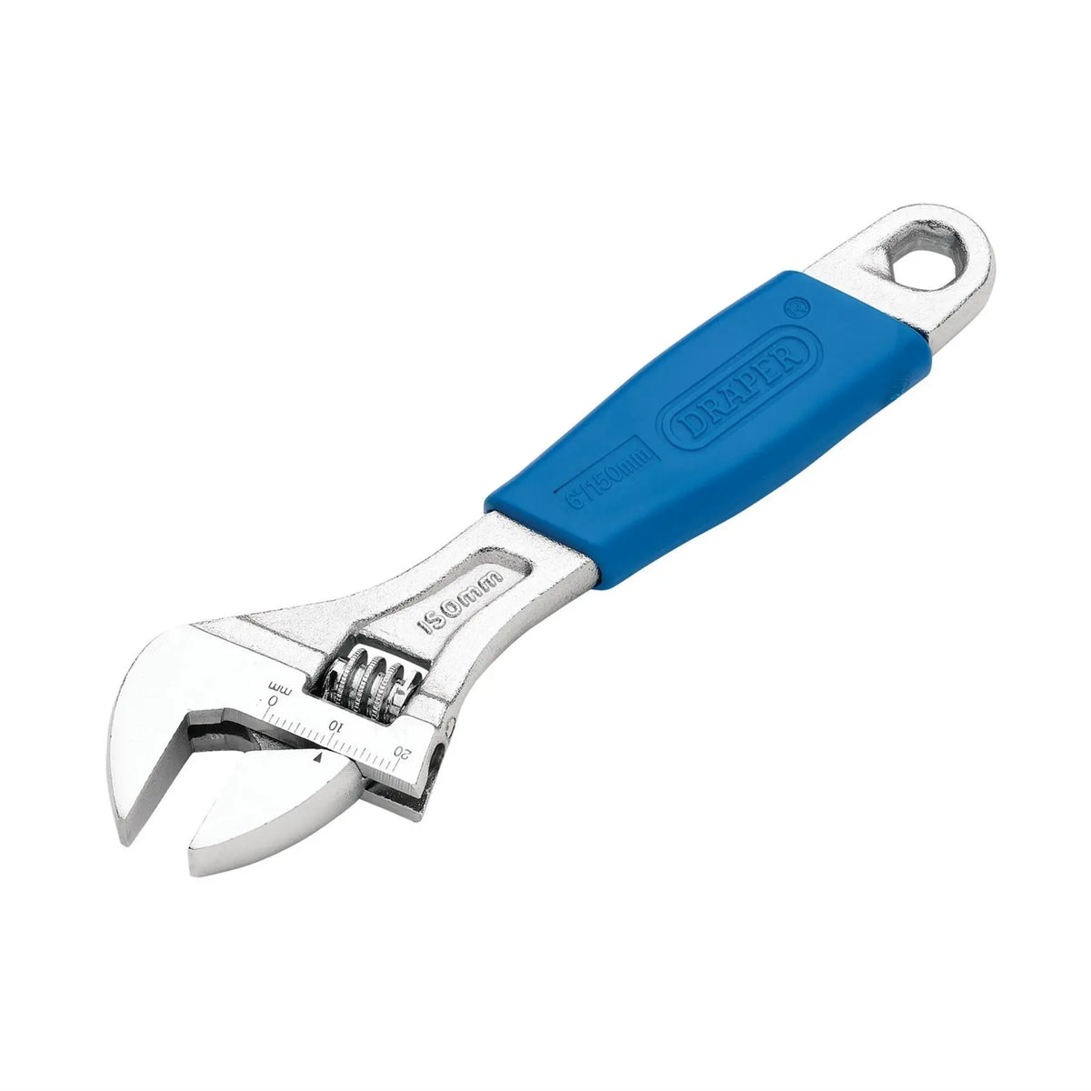 Draper Crescent-Type Adjustable Wrench 150mm 19mm 24791 White Rose Tools