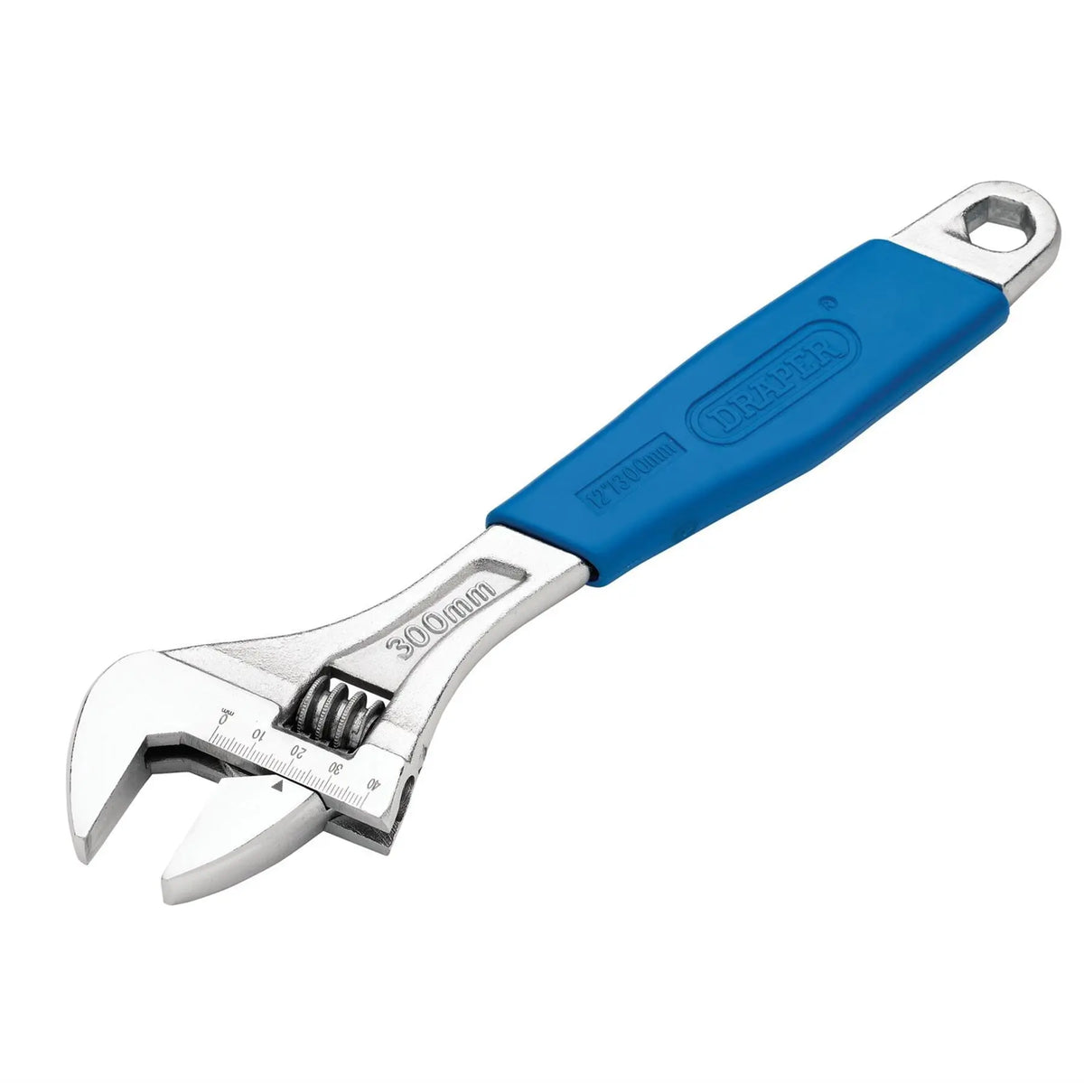 Draper Crescent-Type Adjustable Wrench 300mm 36mm 24794 White Rose Tools