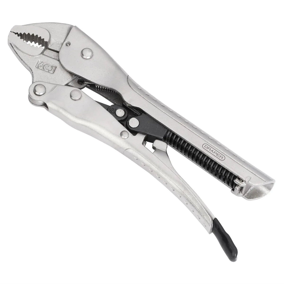 Draper Curved Jaw Auto Locking Pliers 175mm 07101 White Rose Tools