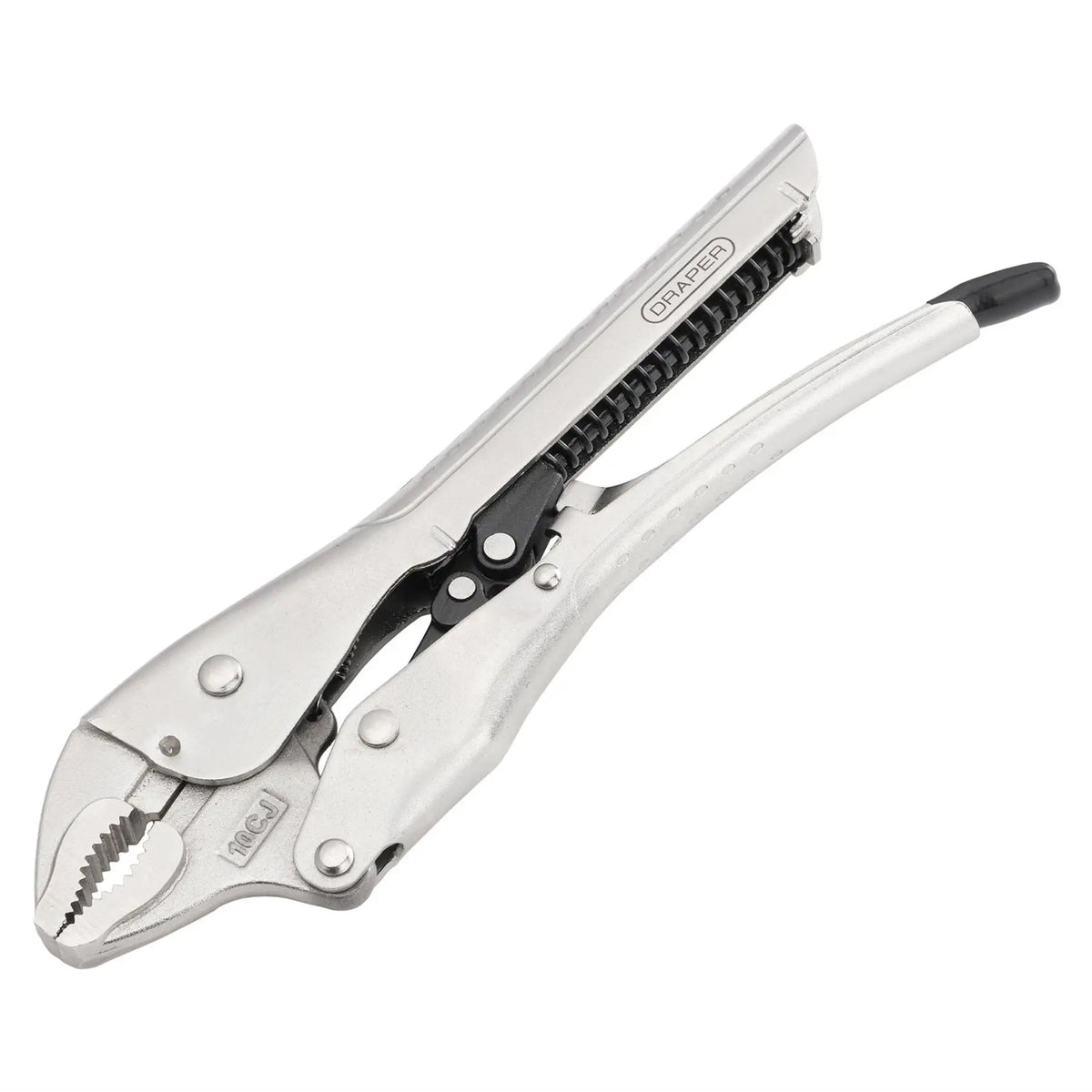 Draper Curved Jaw Auto Locking Pliers 250mm 07102 White Rose Tools