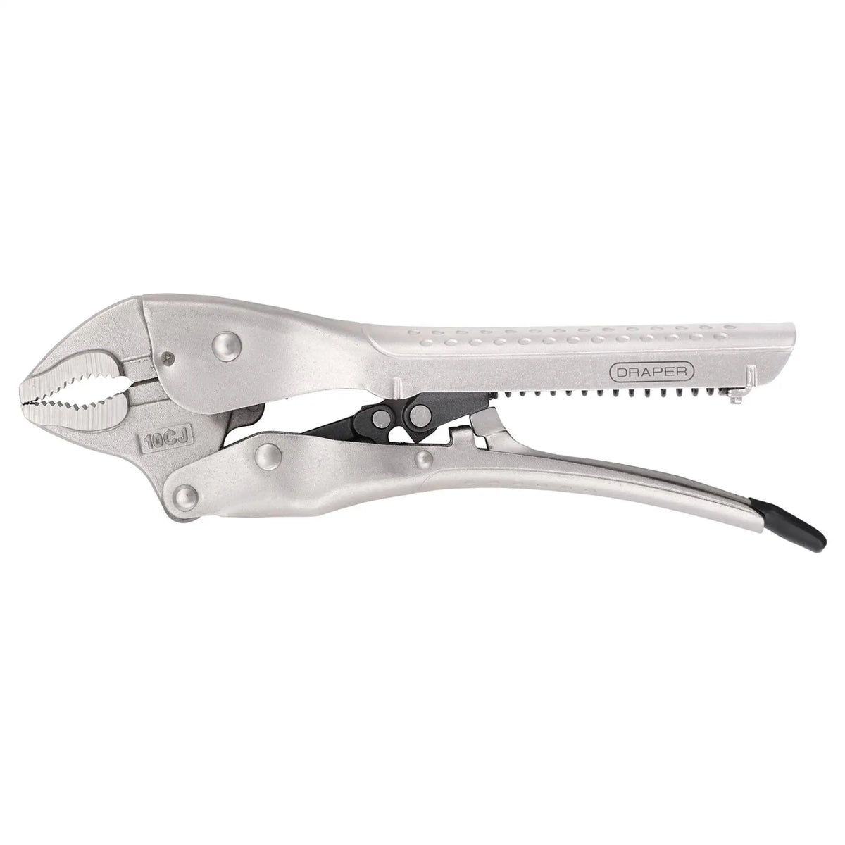 Draper Curved Jaw Auto Locking Pliers 250mm 07102 White Rose Tools