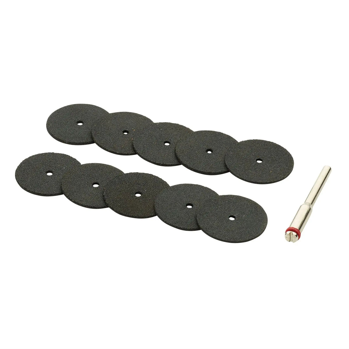Draper Cutting Wheels and Holder for D20 Engraver/Grinder (10 Piece) 08957 White Rose Tools