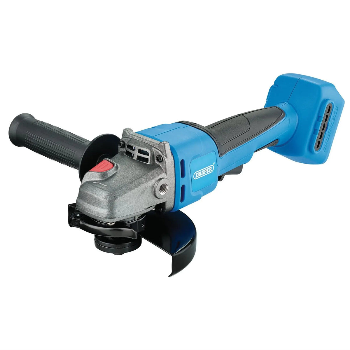 Draper D20 20V Brushless Angle Grinder 115/125mm (Sold Bare) 98104 White Rose Tools