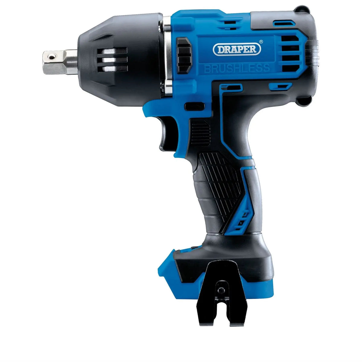 Draper D20 20V Brushless Mid-Torque Impact Wrench 1/2" Sq. Dr. 400Nm (Sold Bare) 99250 White Rose Tools