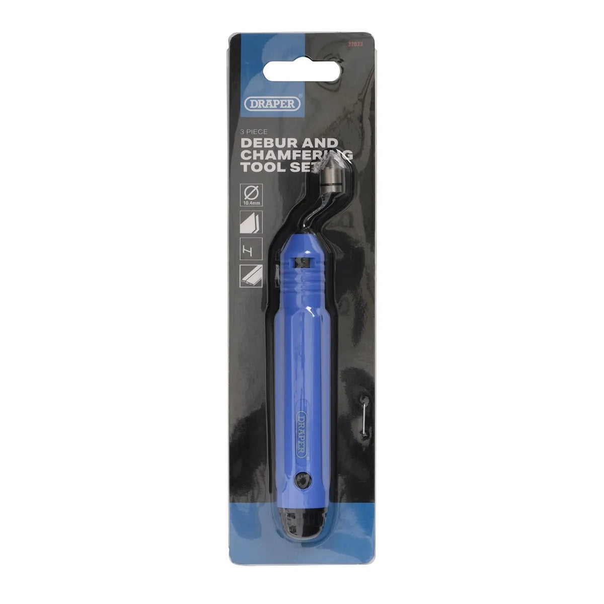 Draper Deburring and Chamfering Tool Set (3 Piece) 37023 White Rose Tools