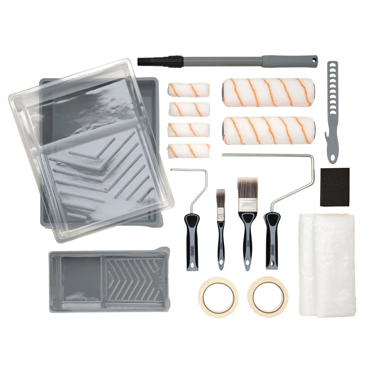 Draper Decorating Set (25 Piece) 20791 White Rose Tools