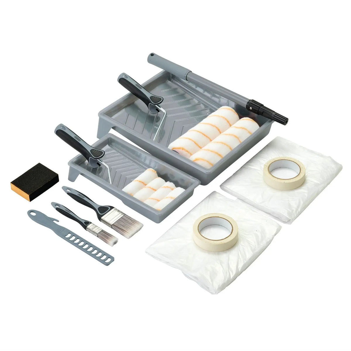 Draper Decorating Set (25 Piece) 20791 White Rose Tools