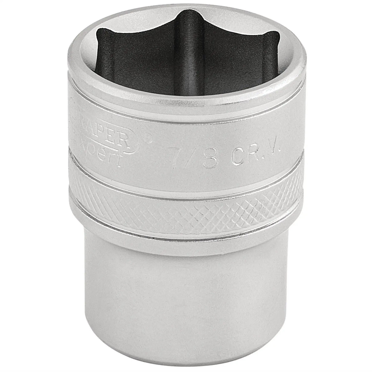 Draper Expert 6 Point Imperial Socket 1/2" Sq. Dr. 7/8" 16632 White Rose Tools