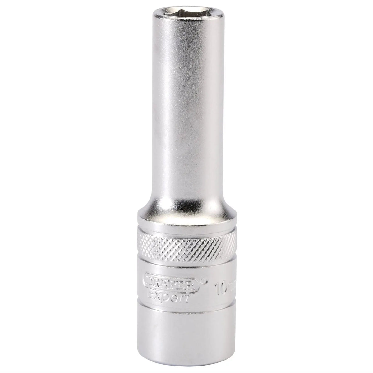 Draper Expert 6 Point Metric Deep Socket 1/2" Sq. Dr. 10mm 16642 White Rose Tools