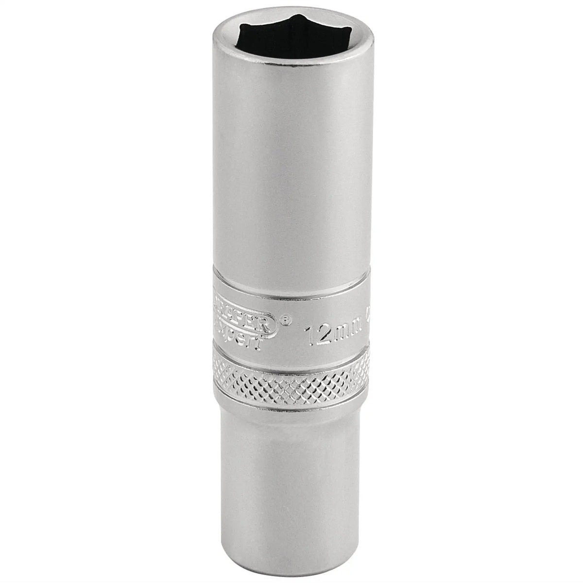Draper Expert 6 Point Metric Deep Socket 3/8" Sq. Dr. 12mm 16580 White Rose Tools