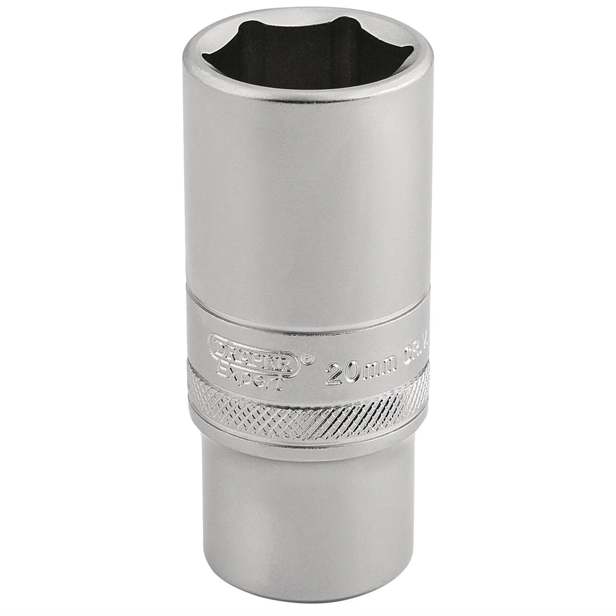 Draper Expert 6 Point Metric Deep Socket 3/8" Sq. Dr. 20mm 16587 White Rose Tools